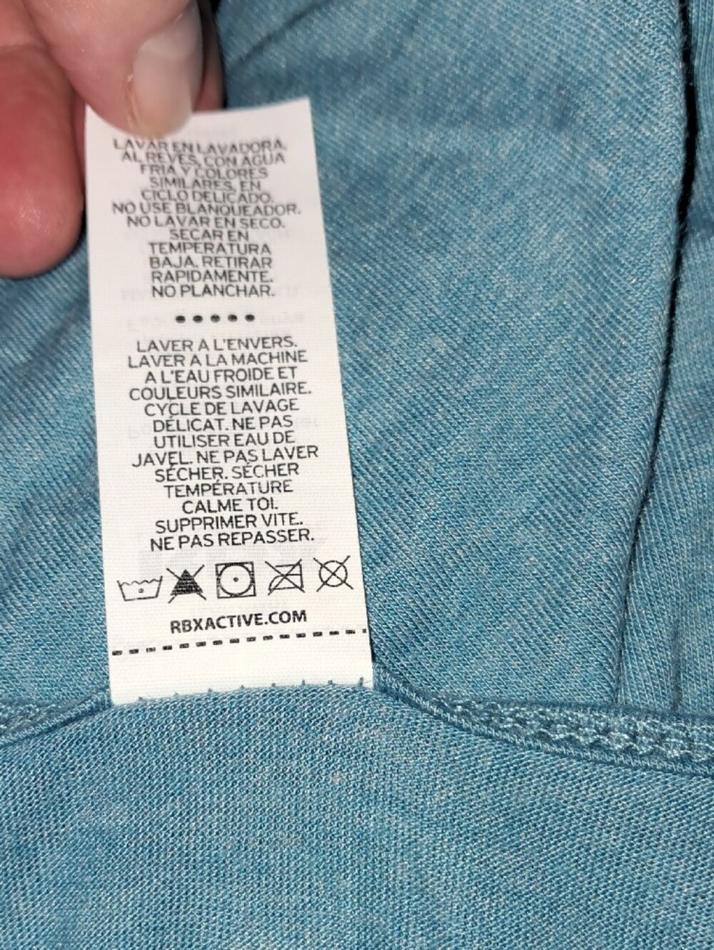 RBX Light Blue Racerback Tank - Picture 5 of 5